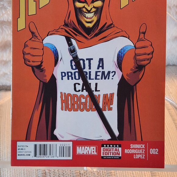 Axis: Hobgoblin #2 (2014) Marvel Comics, Javier Rodriguez, NM - Picture 2 of 14